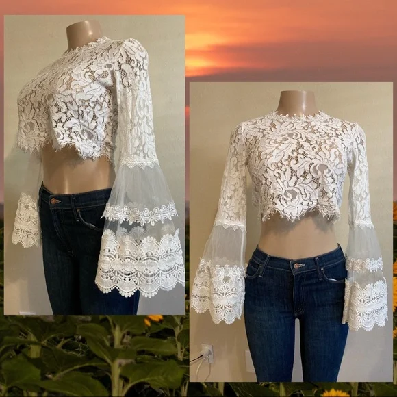 Skylar+Madison lace top - Picture 1 of 11